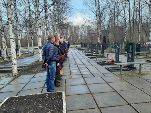 В Управлении Росгвардии по Архангельской области почтили память погибших товарищей